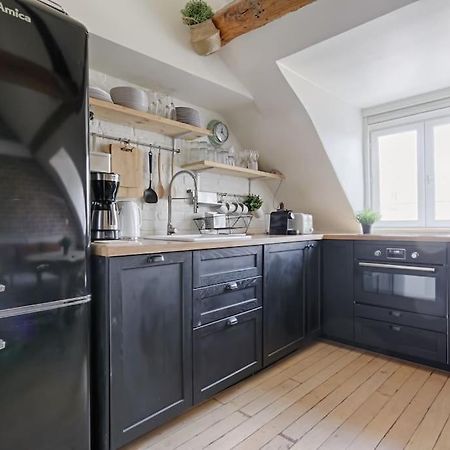 Mykeypers - Fantastic Designed Parisan Loft 2Br/6P- Le Marais Apartman Kültér fotó