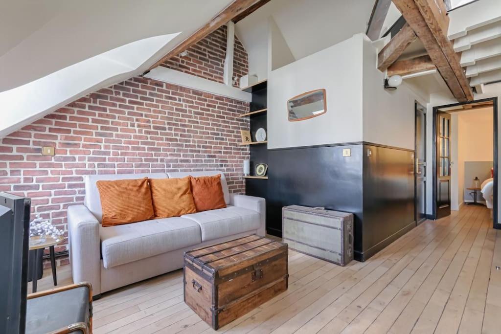 Mykeypers - Fantastic Designed Parisan Loft 2Br/6P- Le Marais Apartman Kültér fotó
