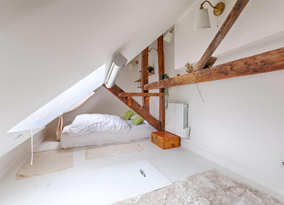 Mykeypers - Fantastic Designed Parisan Loft 2Br/6P- Le Marais Apartman Kültér fotó